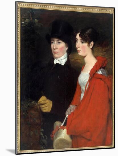 Portrait of Ann and Mary Constable. Painting by John Constable (1776-1837), circa 1810-1814. Privat-John Constable-Mounted Giclee Print