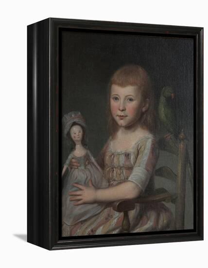 Portrait of Ann Proctor-Charles Willson Peale-Framed Premier Image Canvas