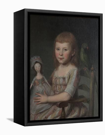 Portrait of Ann Proctor-Charles Willson Peale-Framed Premier Image Canvas