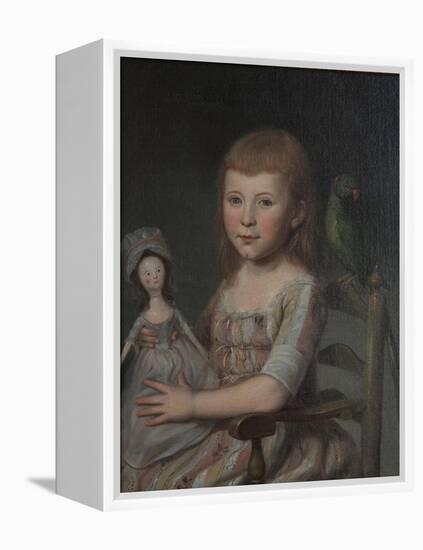 Portrait of Ann Proctor-Charles Willson Peale-Framed Premier Image Canvas