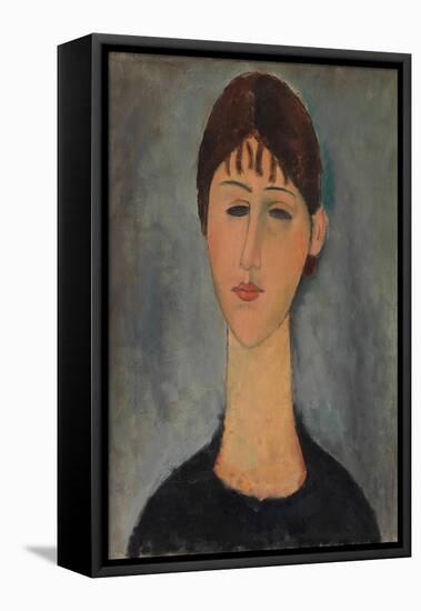 Portrait of Anna Zborowska-Amedeo Modigliani-Framed Premier Image Canvas