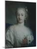 Portrait of Anne Carlotta Gauthier-Rosalba Carriera-Mounted Giclee Print