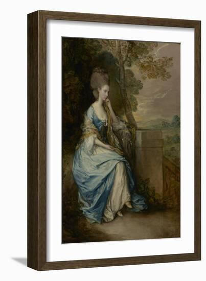 Portrait of Anne, Countess of Chesterfield, 1777-8-Thomas Gainsborough-Framed Giclee Print