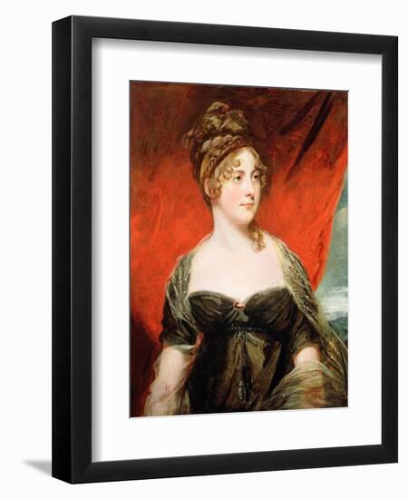 Portrait of Anne Garbett-John Hoppner-Framed Giclee Print