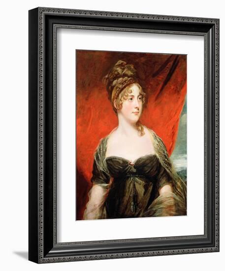 Portrait of Anne Garbett-John Hoppner-Framed Giclee Print