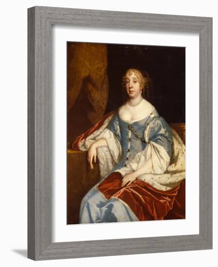 Portrait of Anne Lady Rivers-Peter Lely-Framed Giclee Print