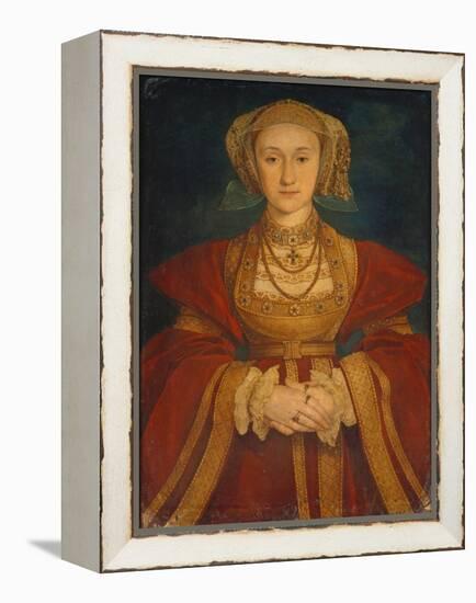 Portrait of Anne of Cleves, 1539-Hans Holbein the Younger-Framed Premier Image Canvas