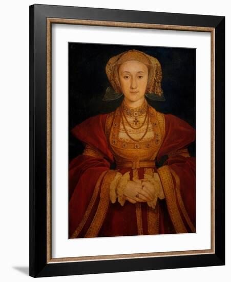 Portrait of Anne of Cleves-Hans Holbein the Younger-Framed Giclee Print