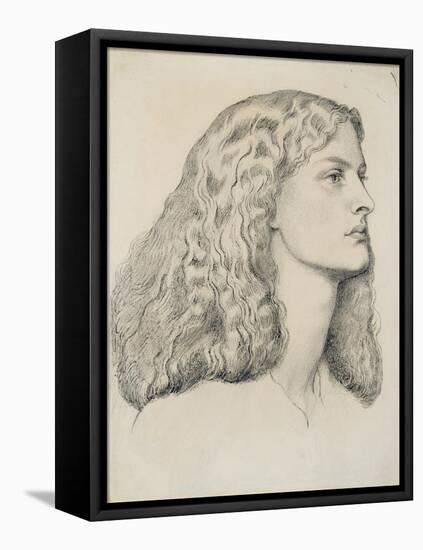 Portrait of Annie Miller, C.1860-Dante Gabriel Rossetti-Framed Premier Image Canvas