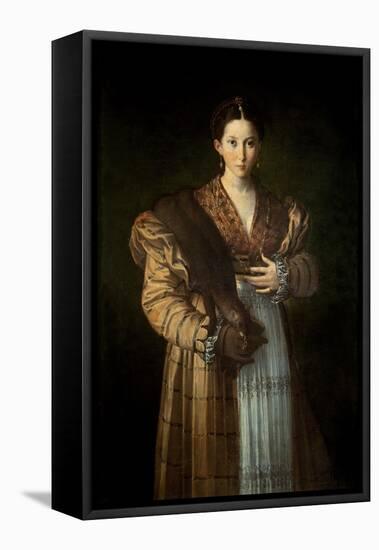 Portrait of Antea La Bella, 1535-37-Parmigianino-Framed Premier Image Canvas