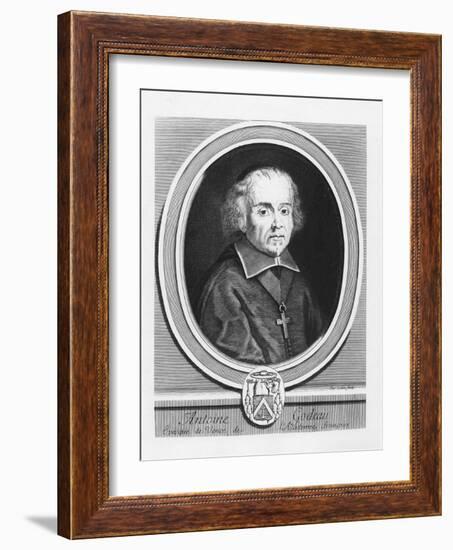 Portrait of Antoine Godeau-Jacques Lubin-Framed Giclee Print