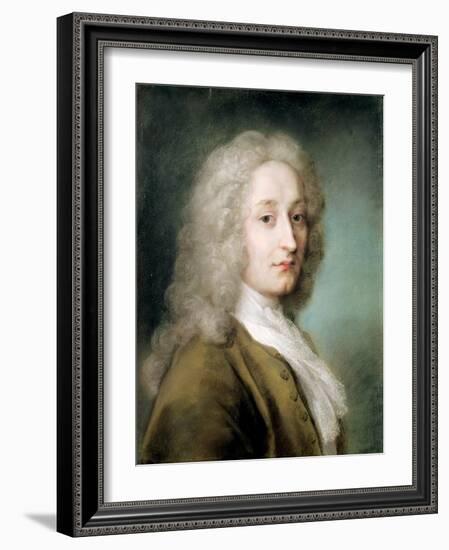 Portrait of Antoine Watteau (1684-1721)-Rosalba Carriera-Framed Giclee Print