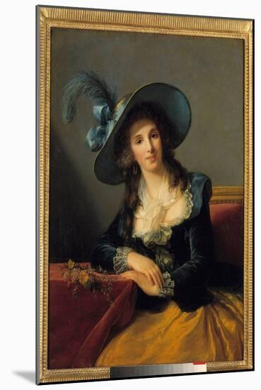 Portrait of Antoinette Elisabeth Marie D'aguesseau, Countess of Segur (1756-1828), 1785 (Oil on Can-Elisabeth Louise Vigee-LeBrun-Mounted Giclee Print