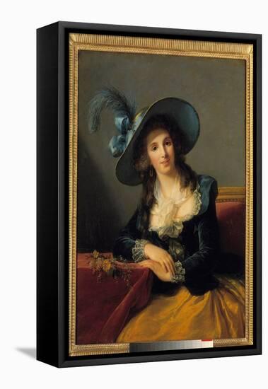 Portrait of Antoinette Elisabeth Marie D'aguesseau, Countess of Segur (1756-1828), 1785 (Oil on Can-Elisabeth Louise Vigee-LeBrun-Framed Premier Image Canvas