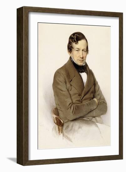 Portrait of Anton Diabelli-Franz Eybl-Framed Giclee Print