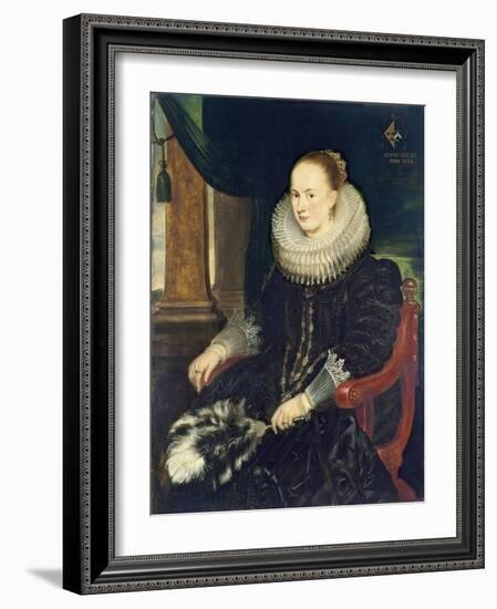 Portrait of Antonia Canis-Cornelis de Vos-Framed Giclee Print