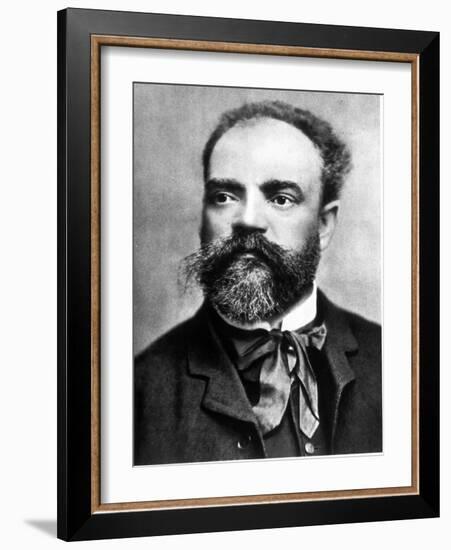 Portrait of Antonin Dvorak, Czech Composer, 1841-1904-null-Framed Photographic Print