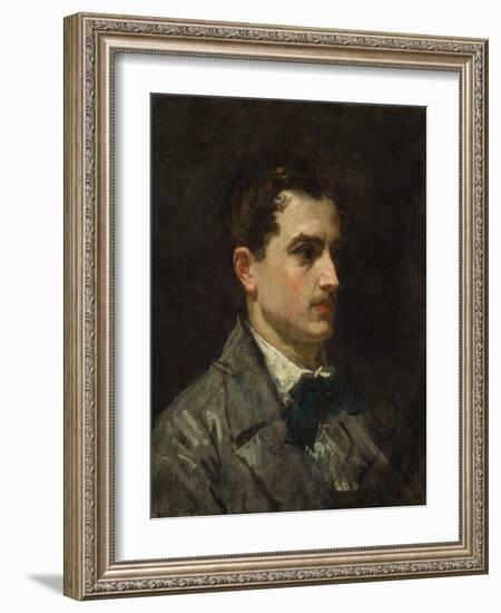 Portrait of Antonin Proust (1832-190)-Edouard Manet-Framed Giclee Print