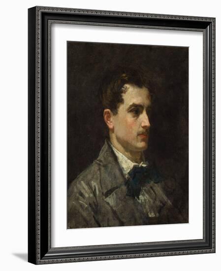 Portrait of Antonin Proust (1832-190)-Edouard Manet-Framed Giclee Print