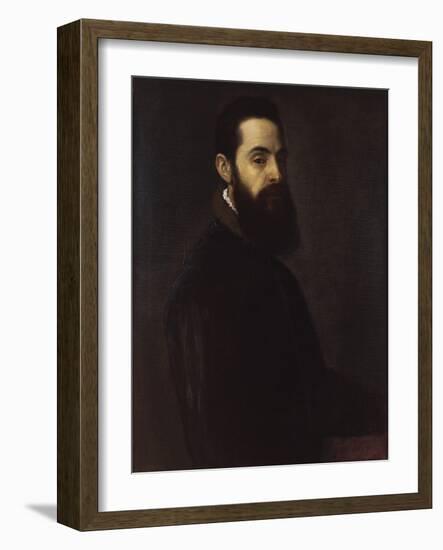 Portrait of Antonio Anselmi-Titian (Tiziano Vecelli)-Framed Giclee Print