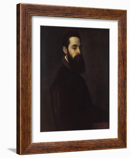 Portrait of Antonio Anselmi-Titian (Tiziano Vecelli)-Framed Giclee Print