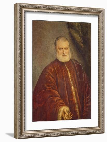 Portrait of Antonio Cappello-Jacopo Robusti Tintoretto-Framed Giclee Print