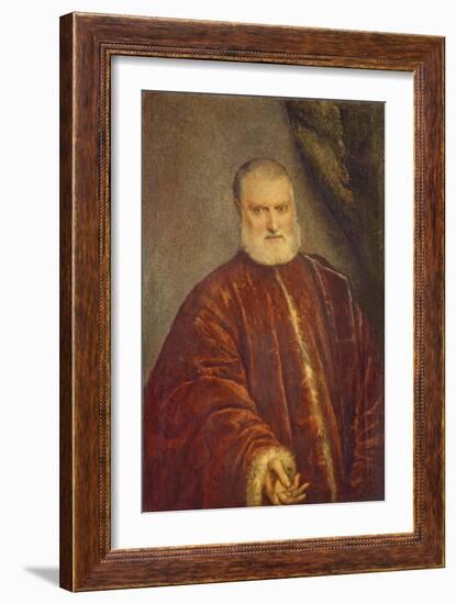 Portrait of Antonio Cappello-Jacopo Robusti Tintoretto-Framed Giclee Print