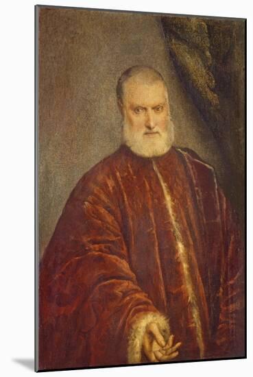 Portrait of Antonio Cappello-Jacopo Robusti Tintoretto-Mounted Giclee Print