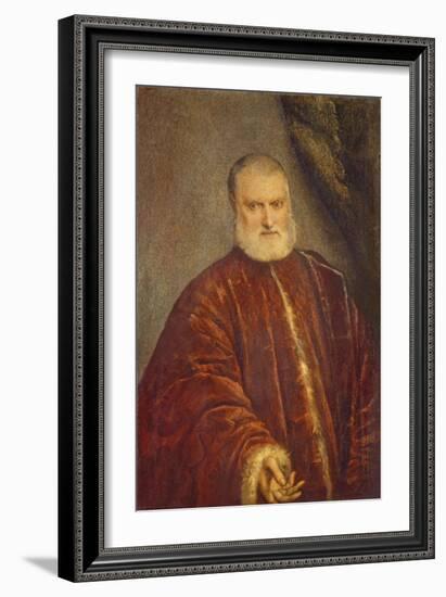 Portrait of Antonio Cappello-Jacopo Robusti Tintoretto-Framed Giclee Print