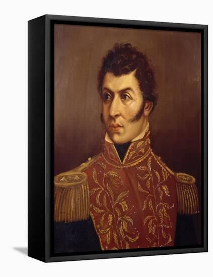 Portrait of Antonio Narino-null-Framed Premier Image Canvas