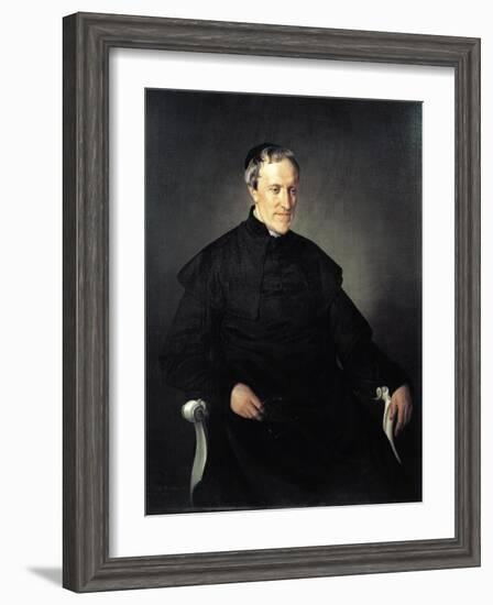 Portrait of Antonio Rosmini Serbati-Francesco Hayez-Framed Giclee Print