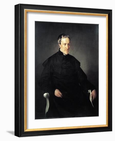 Portrait of Antonio Rosmini Serbati-Francesco Hayez-Framed Giclee Print