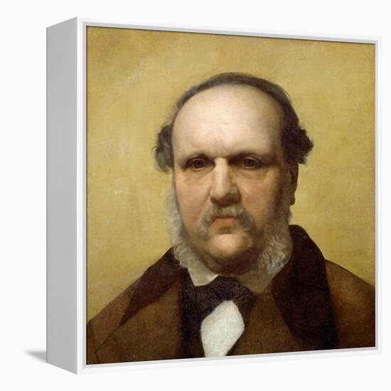 Portrait of Antonio Tommasi, Half Bust-Antonio Ciseri-Framed Premier Image Canvas