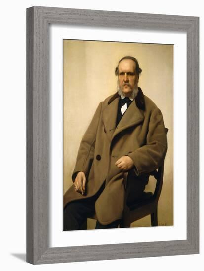 Portrait of Antonio Tommasi-Antonio Ciseri-Framed Giclee Print