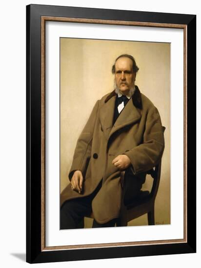 Portrait of Antonio Tommasi-Antonio Ciseri-Framed Giclee Print