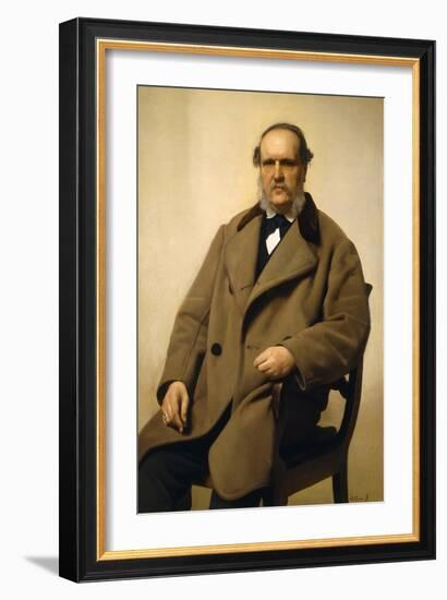 Portrait of Antonio Tommasi-Antonio Ciseri-Framed Giclee Print