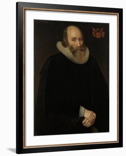 Portrait of Antonius Antonides Van Der Linden-Hendrik Meerman-Framed Art Print