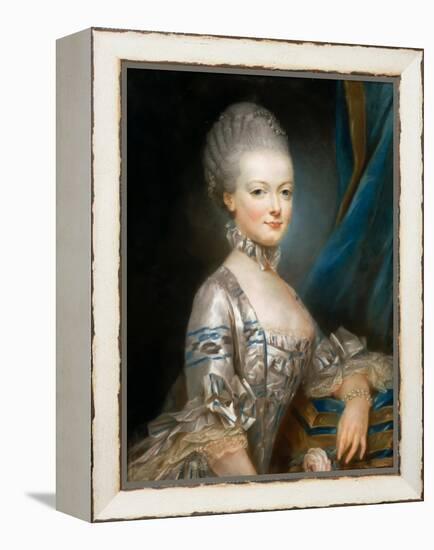 Portrait of Archduchess Maria Antonia of Austria (1755-179)-Joseph Ducreux-Framed Premier Image Canvas