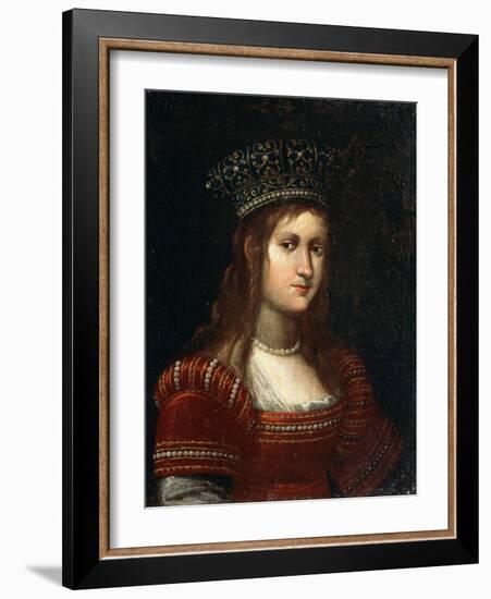 Portrait of Archduchess Maria Magdalena of Austria, 17th Century-Justus Sustermans-Framed Giclee Print