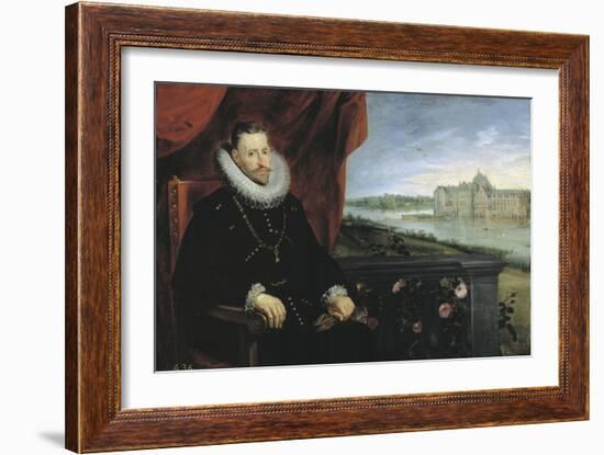 Portrait of Archduke Albert of Austria (1559?162), Governor of the Spanish Netherlands, C. 1615-Peter Paul Rubens-Framed Giclee Print