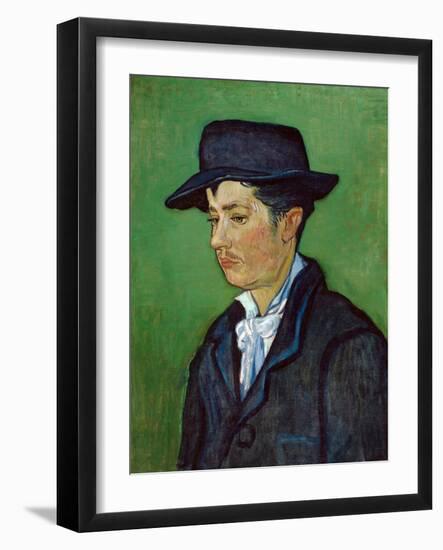 Portrait of Armand Roulin-Vincent van Gogh-Framed Giclee Print