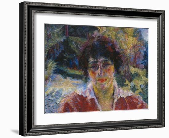 Portrait of Armida Brucky, 1909-Umberto Boccioni-Framed Giclee Print