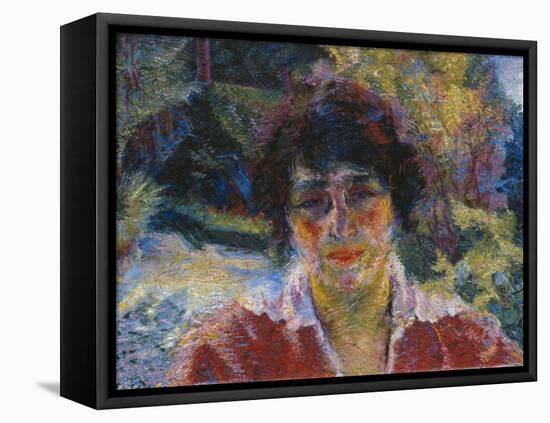 Portrait of Armida Brucky, 1909-Umberto Boccioni-Framed Premier Image Canvas