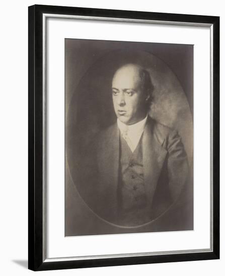 Portrait of Arnold Schoenberg-null-Framed Premium Photographic Print