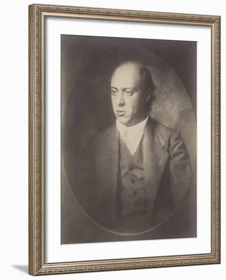 Portrait of Arnold Schoenberg-null-Framed Photographic Print