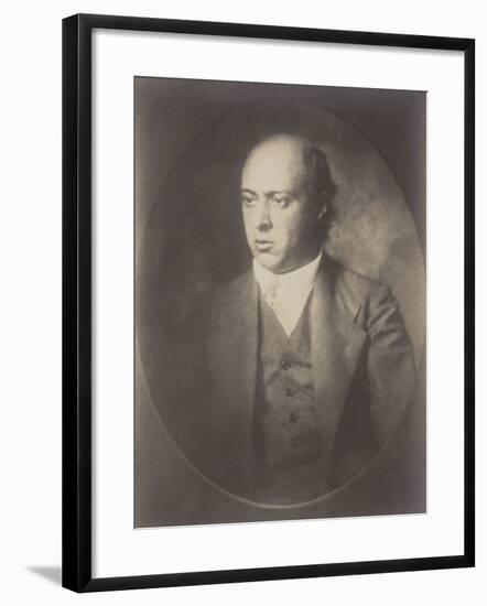 Portrait of Arnold Schoenberg-null-Framed Photographic Print