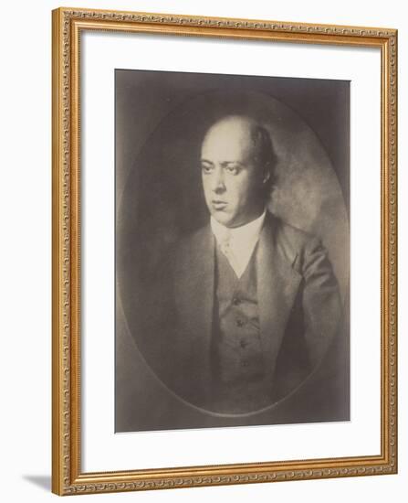 Portrait of Arnold Schoenberg-null-Framed Photographic Print