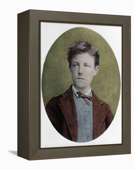 Portrait of Arthur Rimbaud (1854-1891), French Poet, at the Age of 17, by Carjat.-Etienne Carjat-Framed Premier Image Canvas
