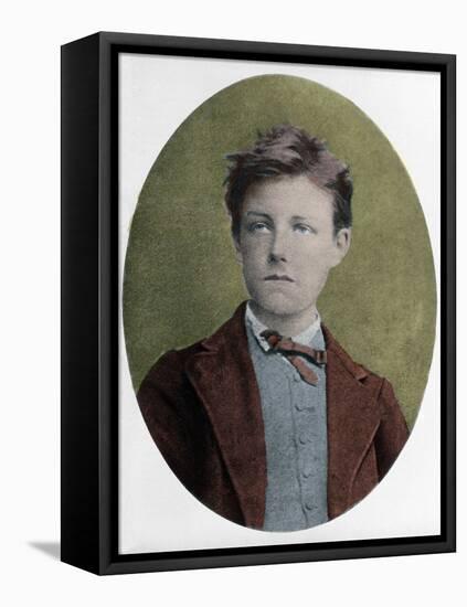 Portrait of Arthur Rimbaud (1854-1891), French Poet, at the Age of 17, by Carjat.-Etienne Carjat-Framed Premier Image Canvas