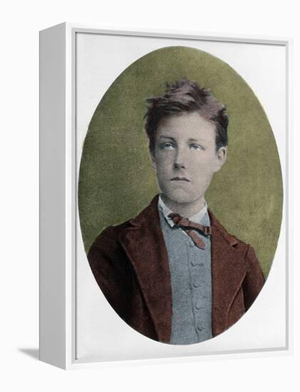 Portrait of Arthur Rimbaud (1854-1891), French Poet, at the Age of 17, by Carjat.-Etienne Carjat-Framed Premier Image Canvas